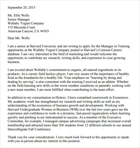 41591 standout cover letter