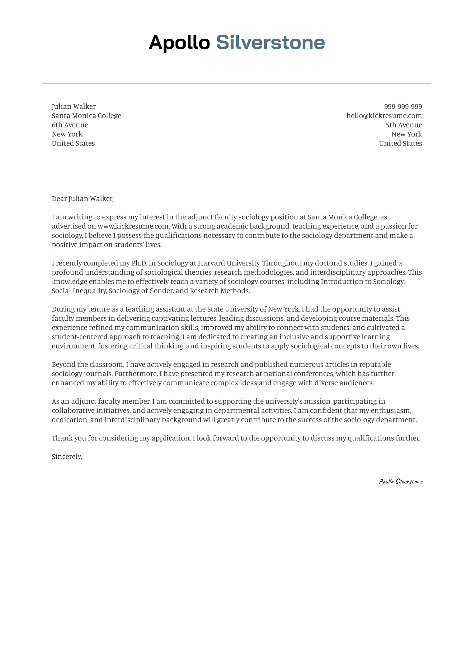 41597 adjunct faculty role