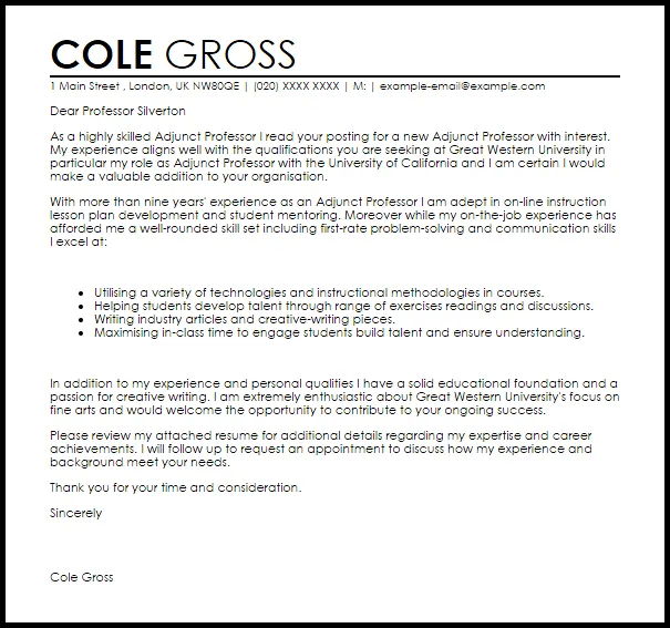 41597 crafting cover letter