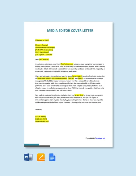 41601 editor cover letter guide