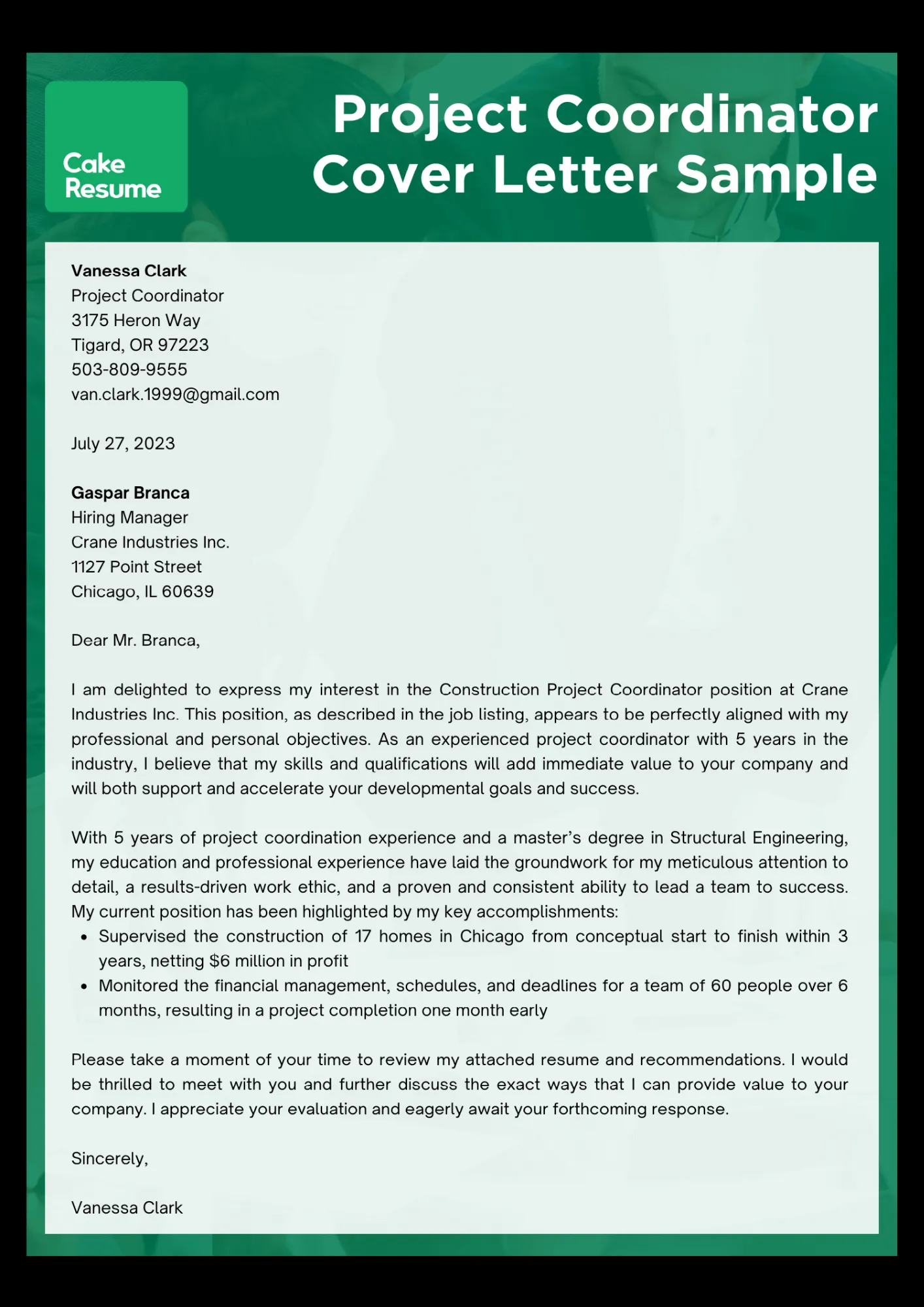 41611 cover letter proofreading