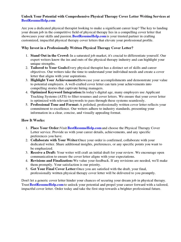 41614 physical therapy cover letter student image1