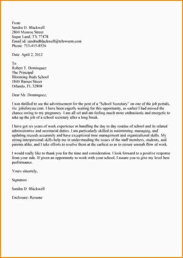 41628 cover letter examples