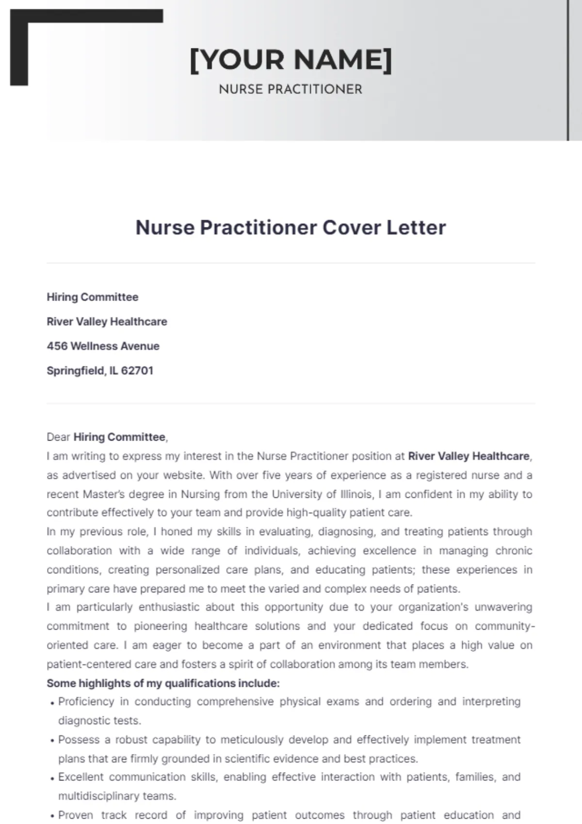 41635 nurse practitioner patient care