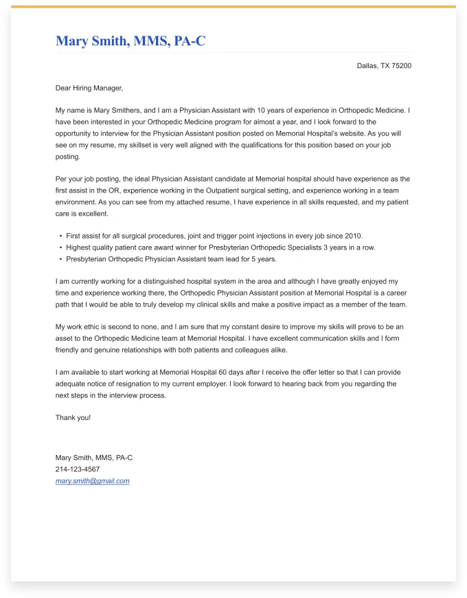 41638 cover letter power words
