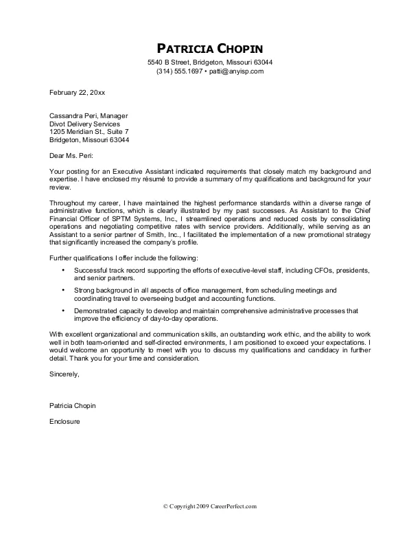 41642 cover letter example opening