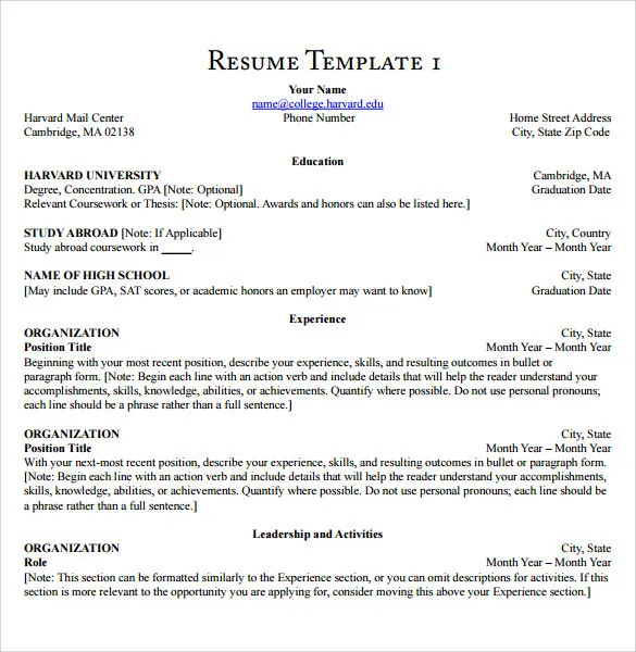 41643 cover letter formatting