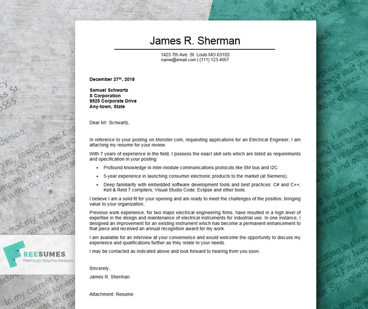 41655 achievements cover letter