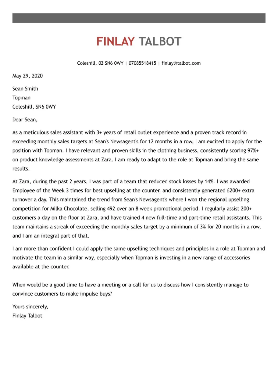 41669 cover letter components