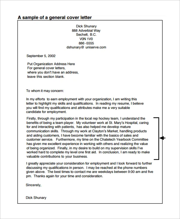 41669 cover letter success