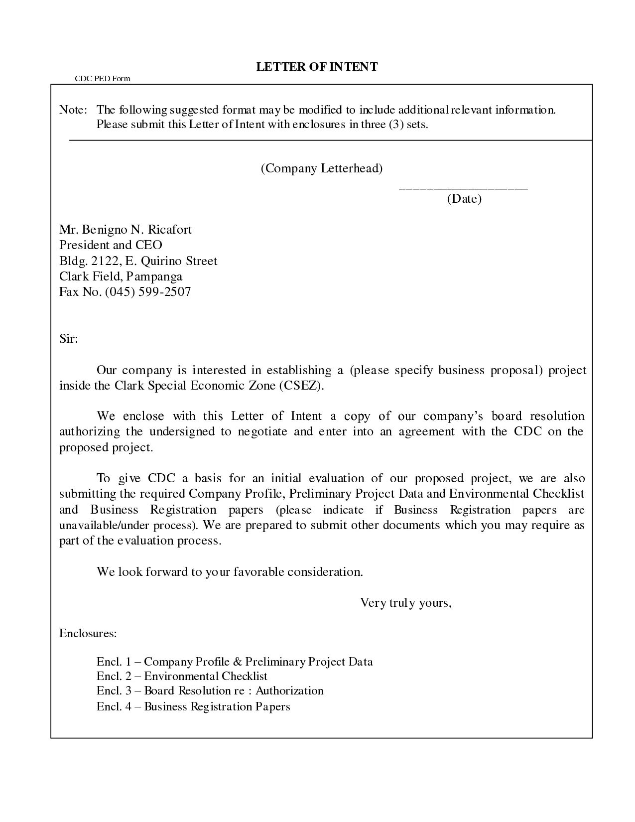 41671 cover letter formatting