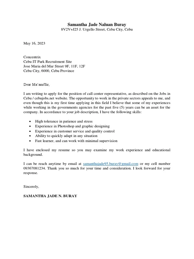 41676 cover letter tips