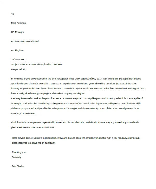 41677 cover letter example