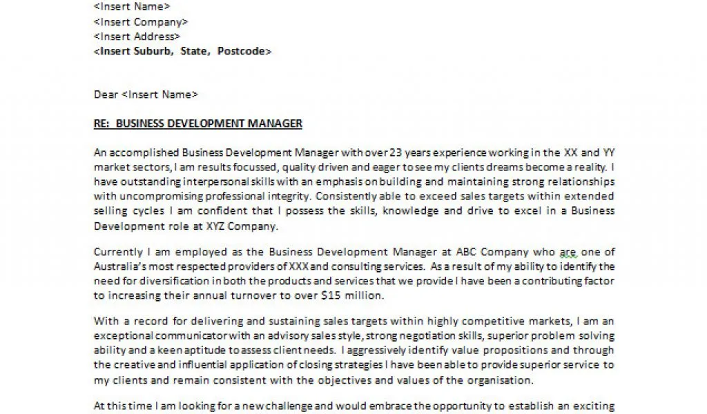 41681 cover letter contact info