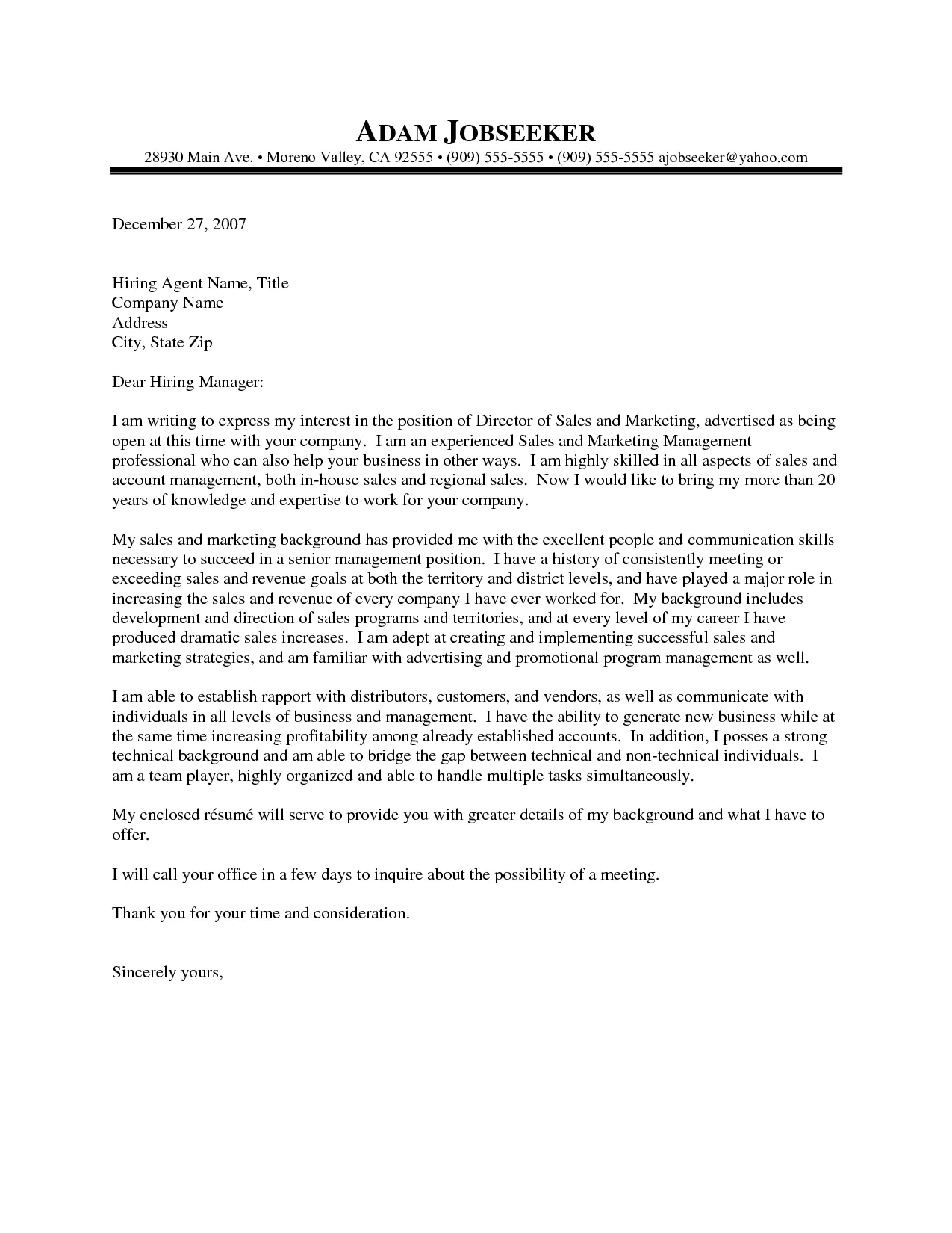 41686 director cover letter guide image1