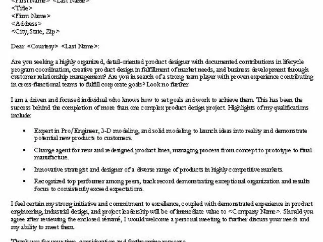 41687 engineering cover letter example